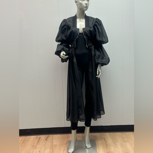 Night Out Sheer Duster Jacket - Picture 2 of 7